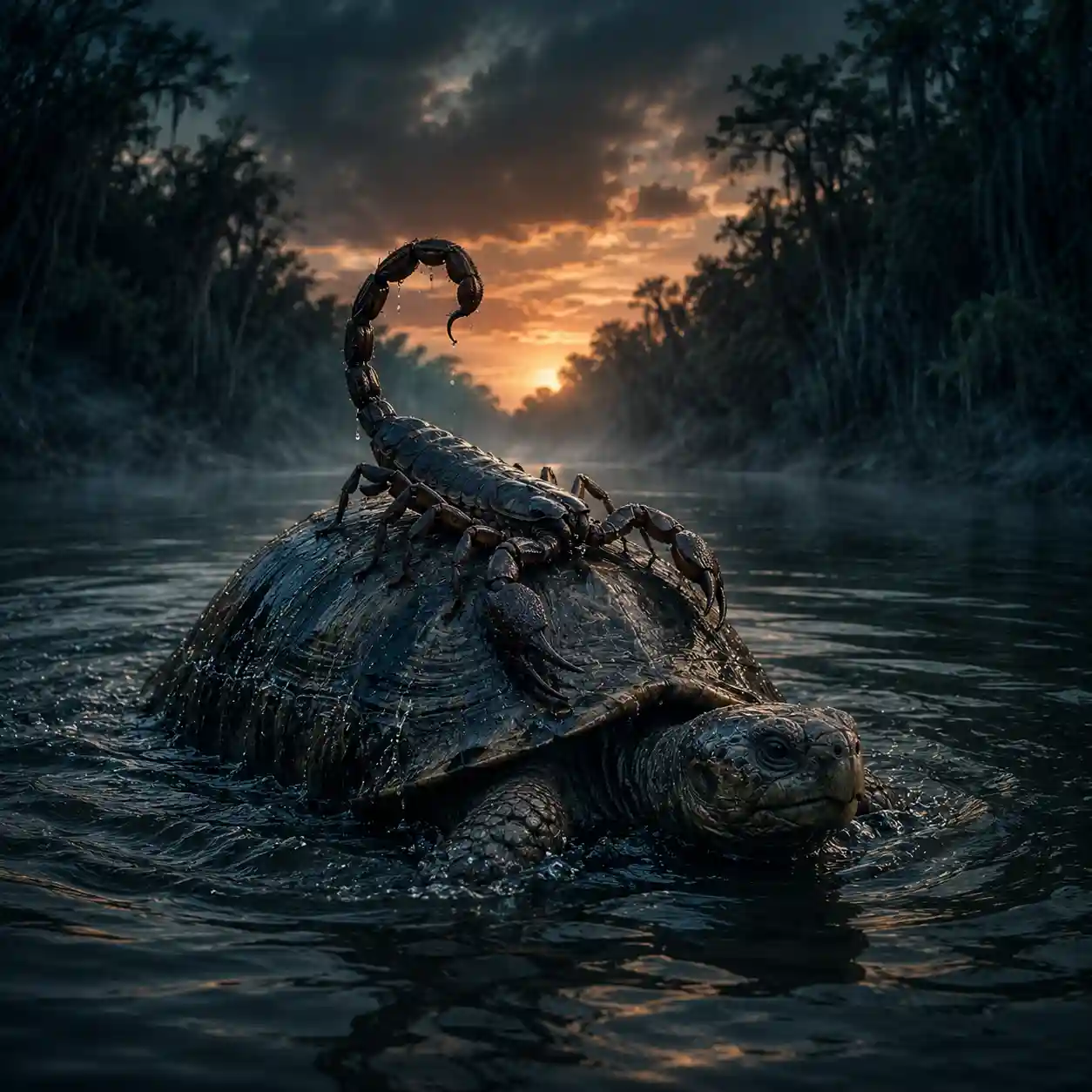 The Scorpion and the Tortoise